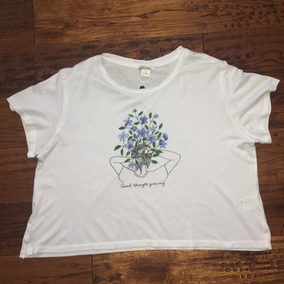 “Good Thoughts Growing” Flowy T-Shirt - Picture 3 of 4